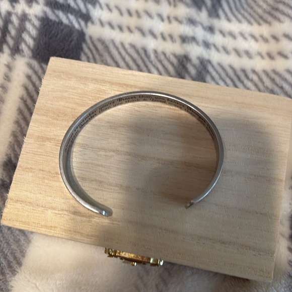 Sterling silver engraved Bracelet - Picture 2 of 3